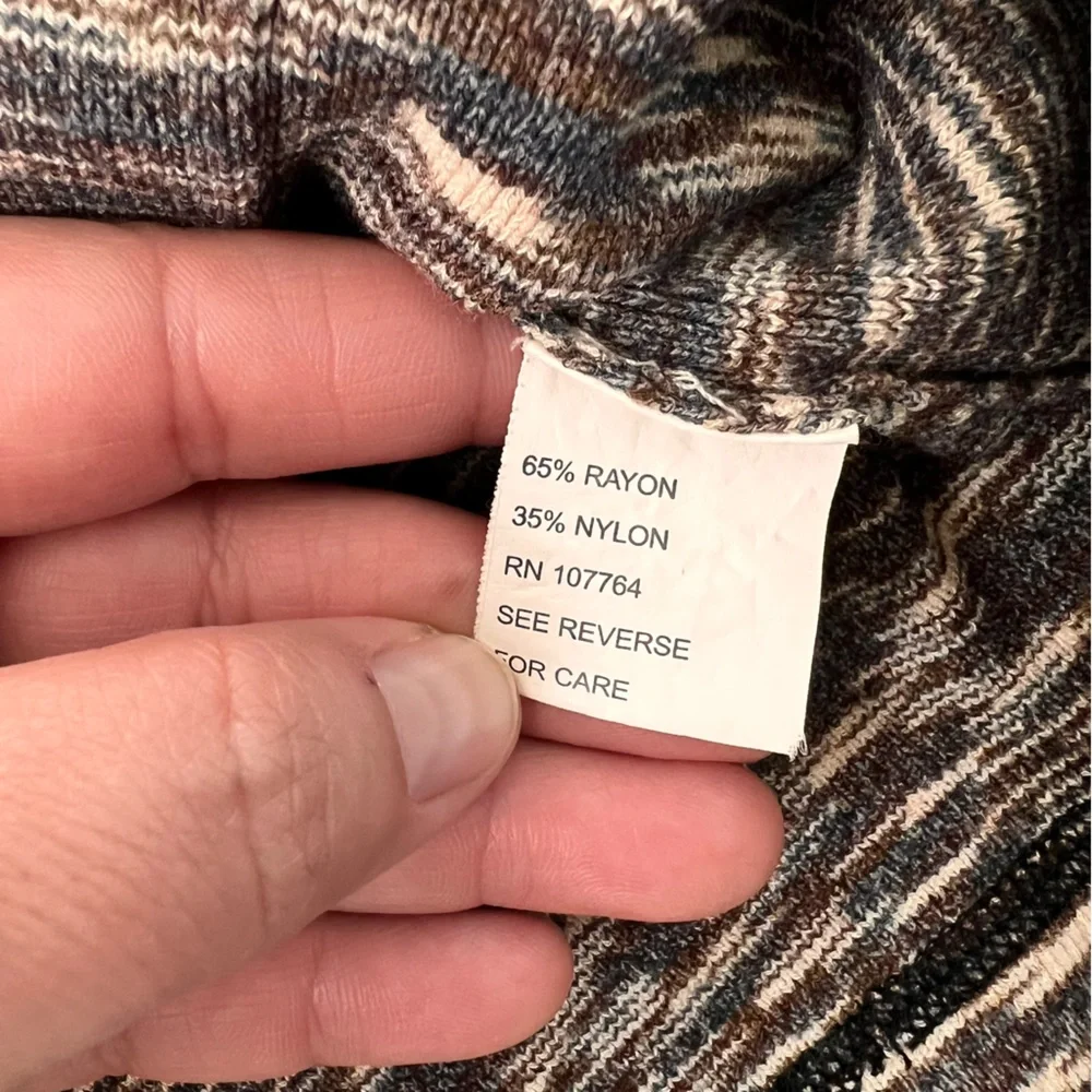 Anthropologie One Girl Who Front Zip Sweater Size Small - Picture 9 of 10